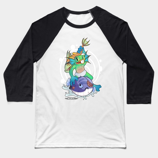 Murky! Baseball T-Shirt by Yukipyro